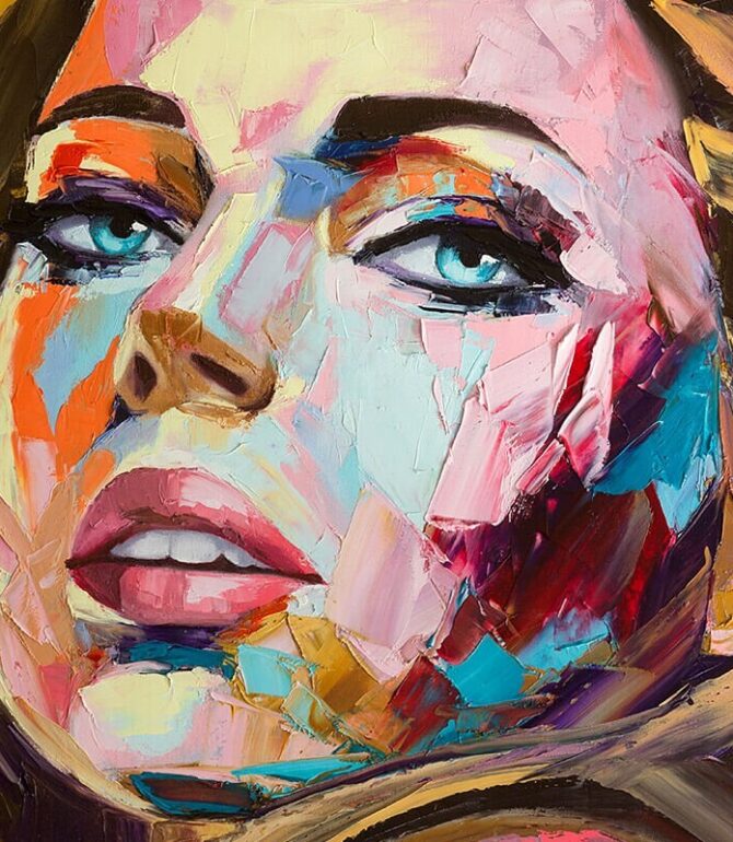 Paintings with the Faces of Fantastic Women