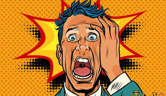 Comic Pictures with Surprised Men