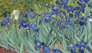 Paintings of the Great Painter Vincent van Gogh with Flowers