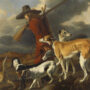 The Hunter, Adriaen Beeldemaker, 1653, Original Painting