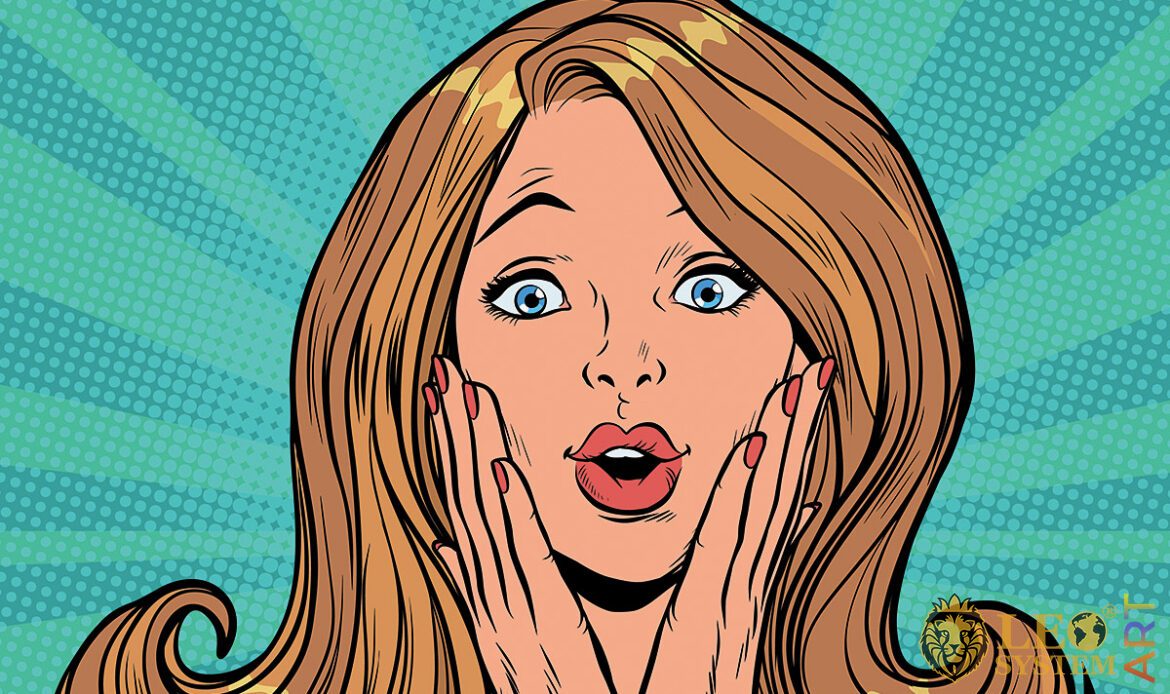 Picture with amazing woman